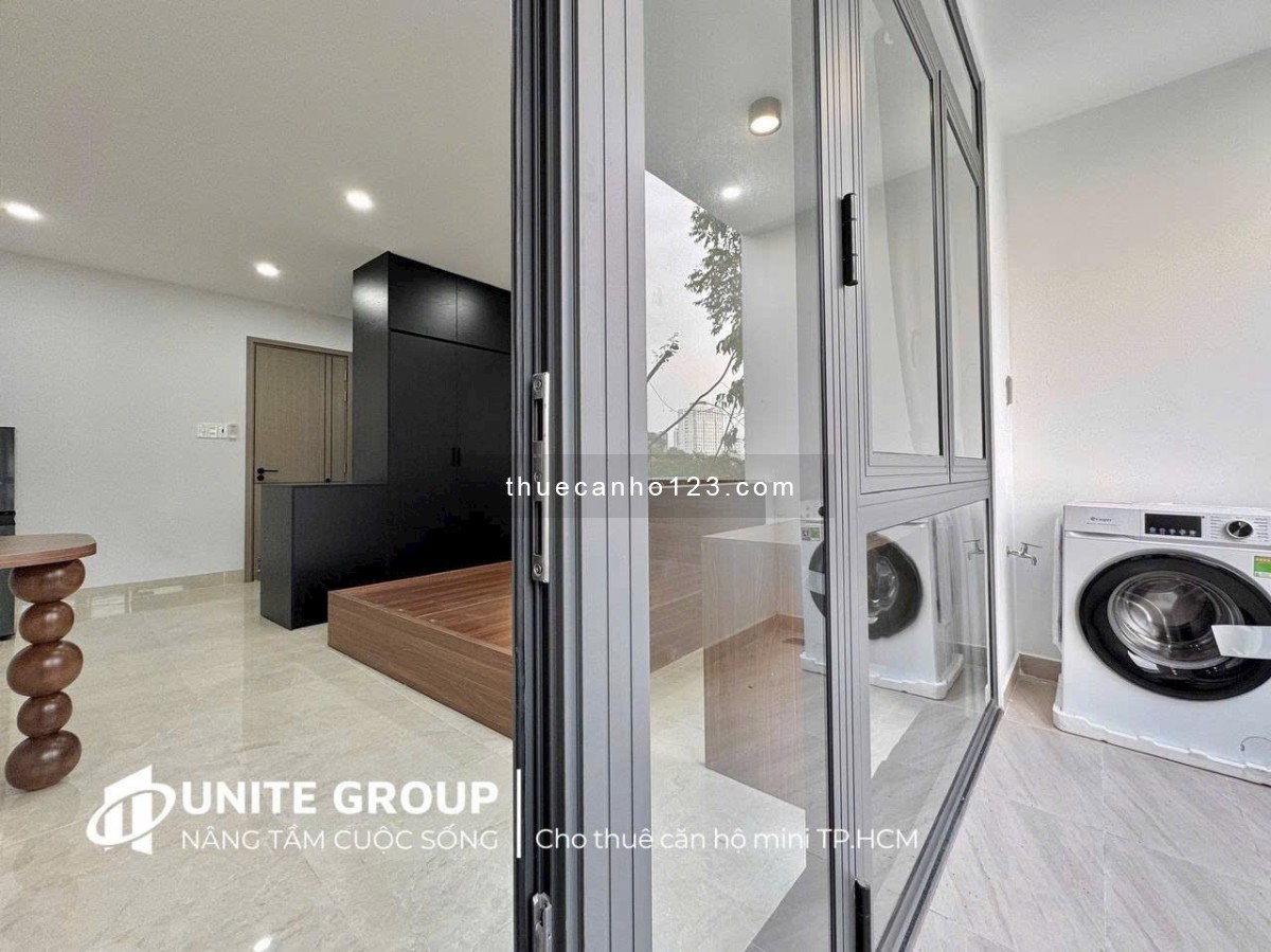 Căn hộ 40m² full nội thất – Ban công thoáng sáng – Máy giặt riêng – Ngay Sân Bay Tân Sơn Nhất, QTB