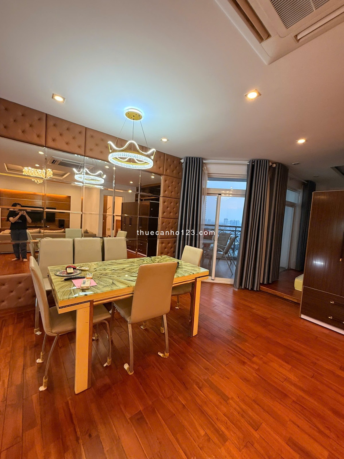 Cho Thuê Căn Hộ The Flemington - 116m² - 3PN - Nội Thất Cao Cấp - Căn góc - Lầu Cao - View Đẹp