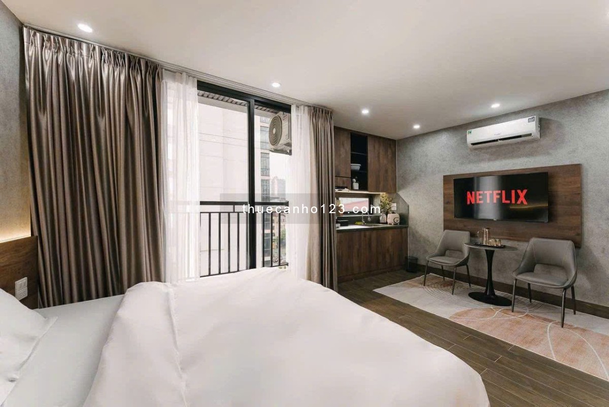 Cho Thuê Căn Hộ Tân Bình Studio gần Sân Bay Tân Sơn Nhất – Ban Công Thoáng Mát