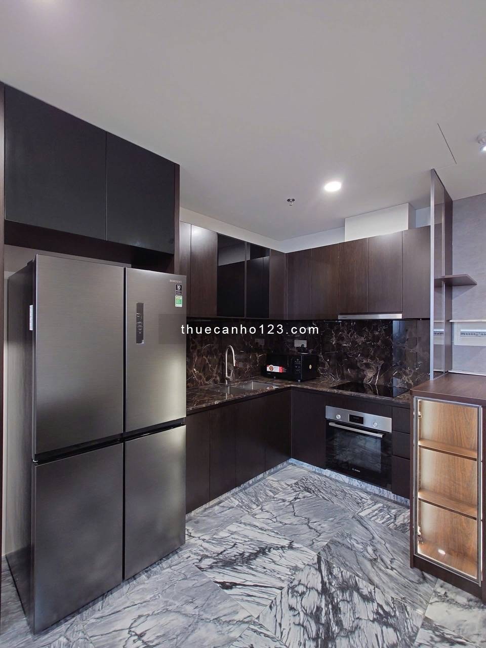 Trống sẵn 3 phòng ngủ view sông siêu sang xịn, nội thất hiện đại, giá 50 triệu. tại Lumiere Riversid