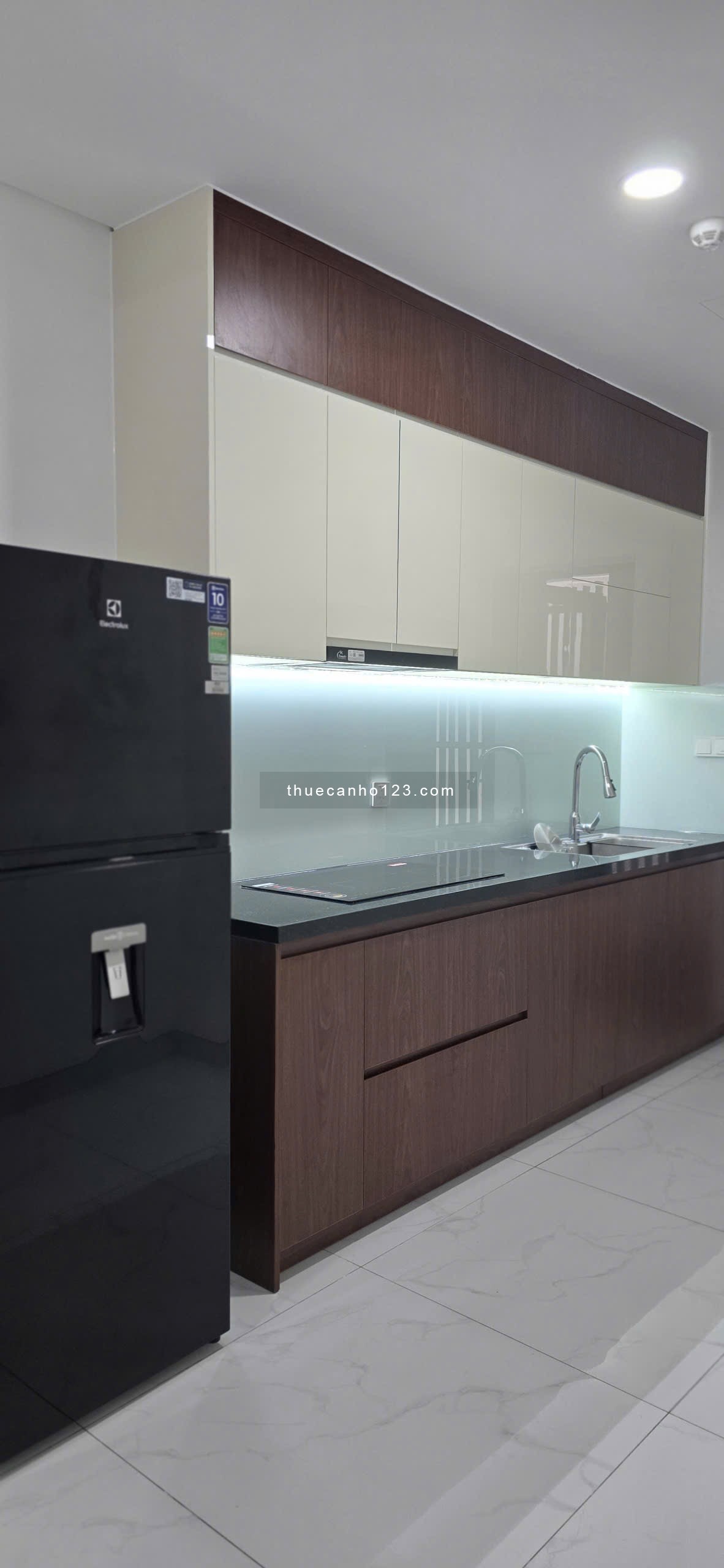 Cho thuê căn hộ Diamond Alnata, 85m2, 2PN, 2WC, Nội thất đầy đủ, giá tốt chỉ 17tr/th( Bao phí Qly )