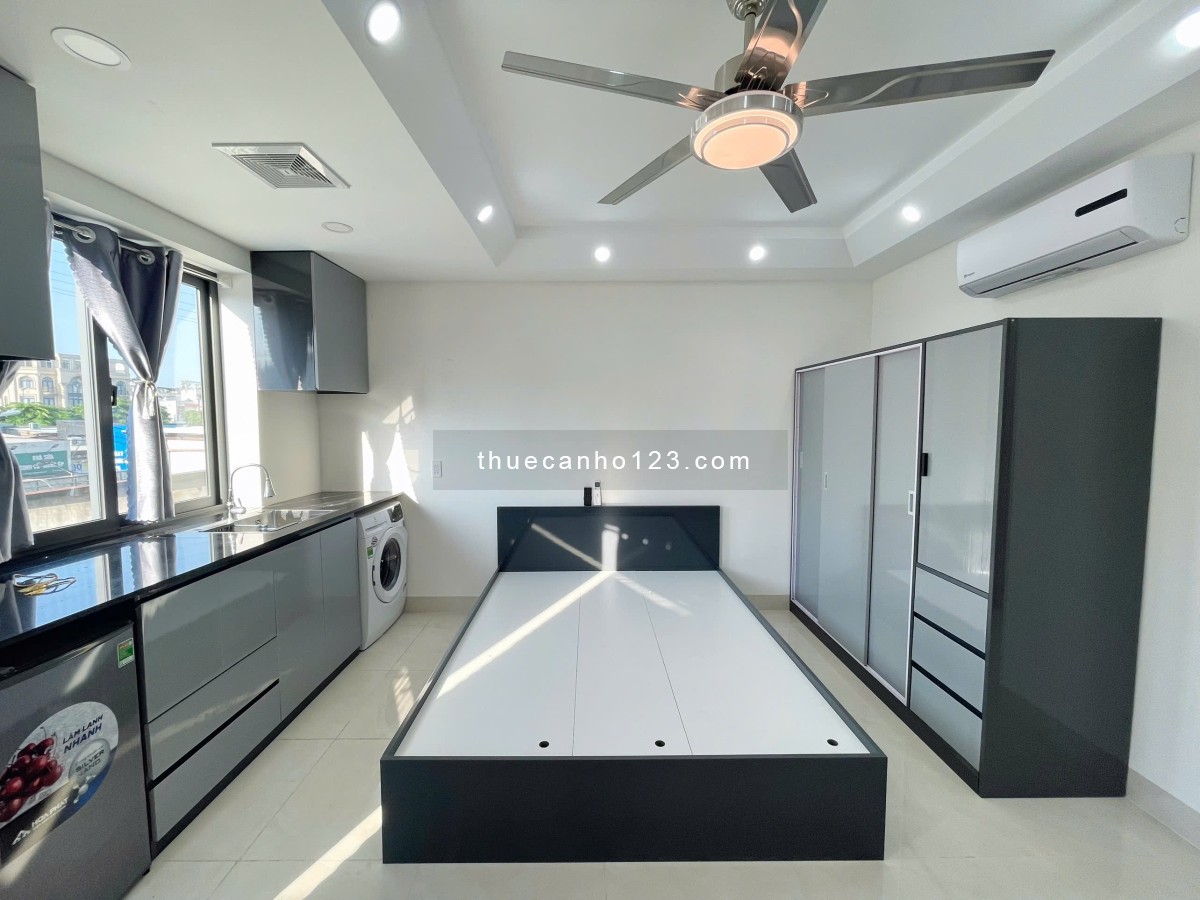 Cho Thuê Căn Hộ Dịch Vụ Full Nội Thất Cao Cấp Vị Trí Vàng Lê Quang Định và Phạm Văn Đồng