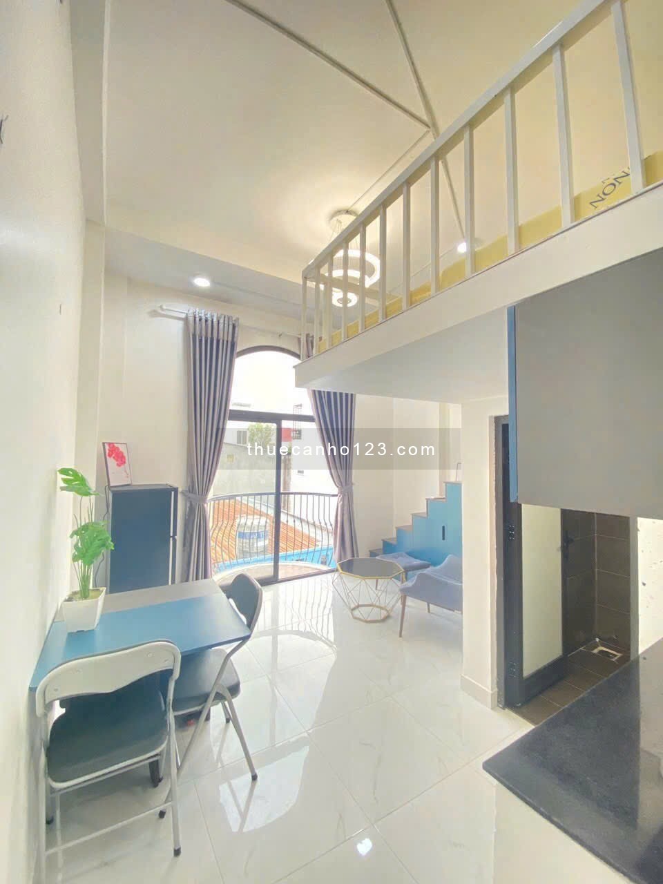 Cho thuê căn hộ duplex siêu sang tại Tân Bình gần sân bay Gác đẹp