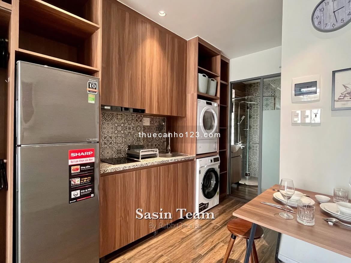 Cho thuê căn hộ studio Tân Bình máy giặt riêng gần sân bay ,Etown ,K300