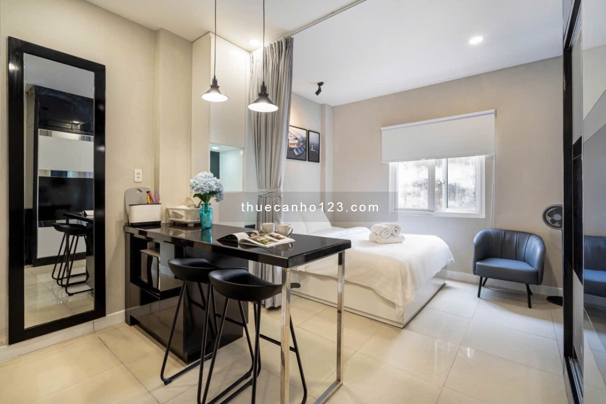 Cho thuê căn hộ Studio - Đ. Tôn Thất Tùng, quận 1