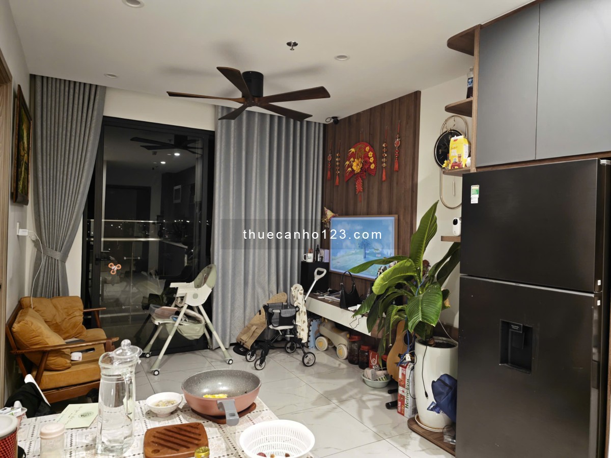 Cho Thuê Căn Hộ 2PN, Full Nội Thất, View Sông Thoáng Mát, Vinhomes Grand Park Q9