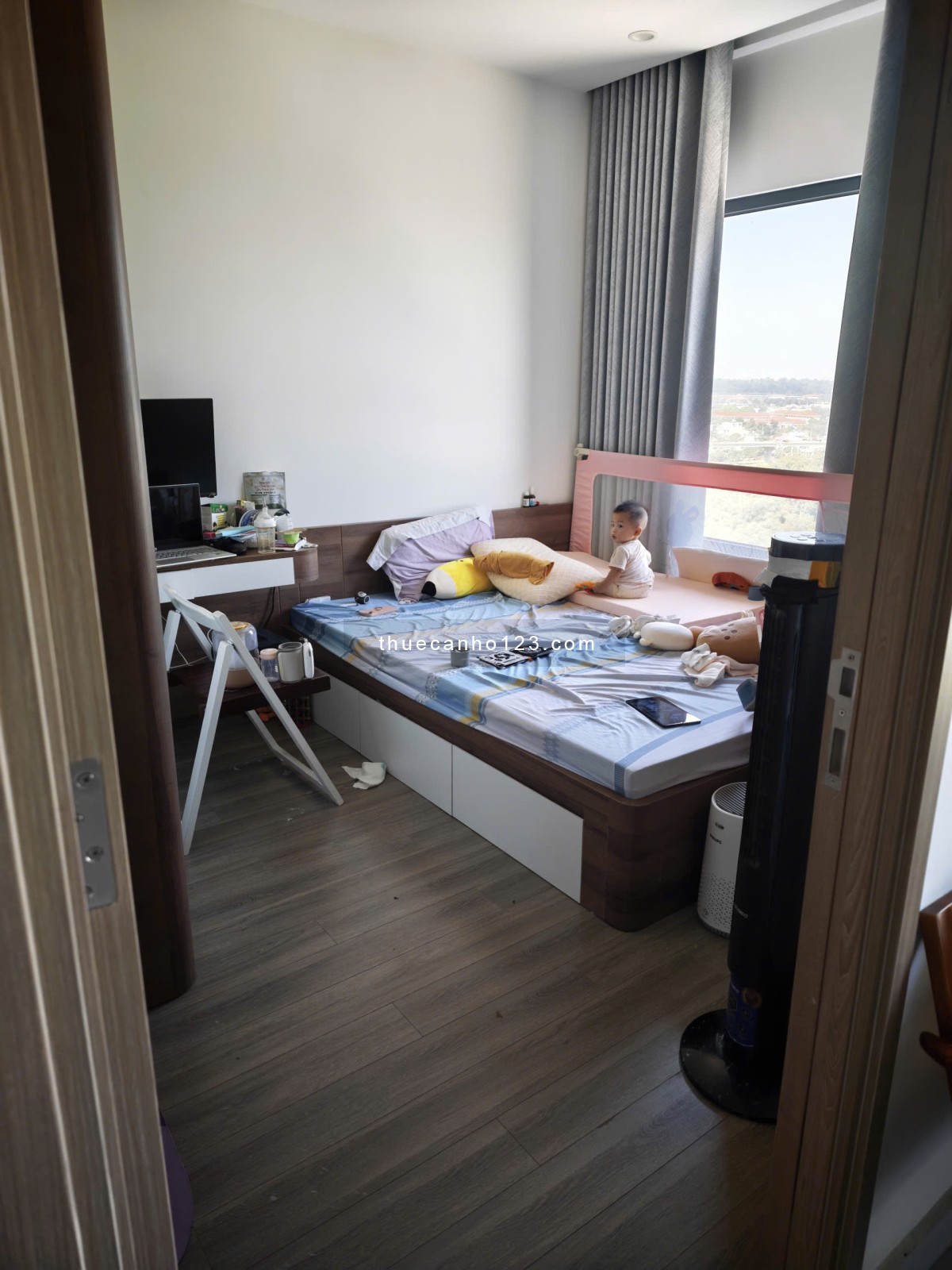 Cho Thuê Căn Hộ 2PN, Full Nội Thất, View Sông Thoáng Mát, Vinhomes Grand Park Q9