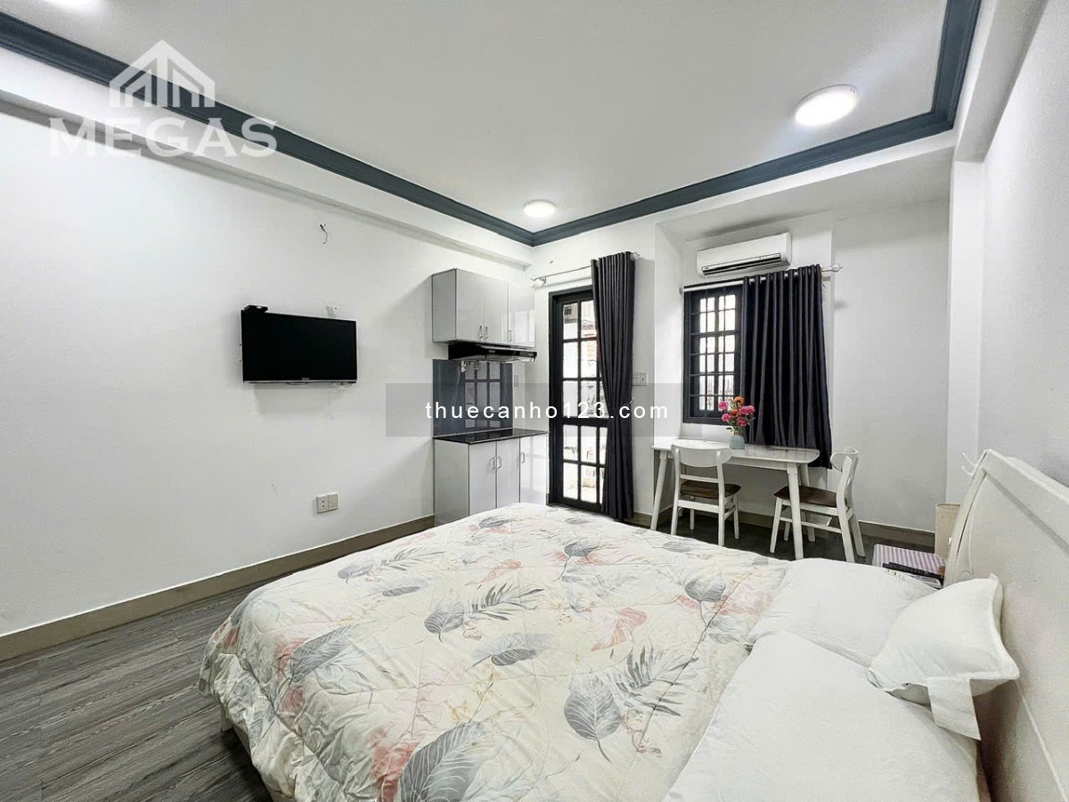 Cho thuê căn hộ ban công full nội thất Q1, ngay công viên Tao Đàn, nút giao Phù Đổng, chợ Bến Thành,