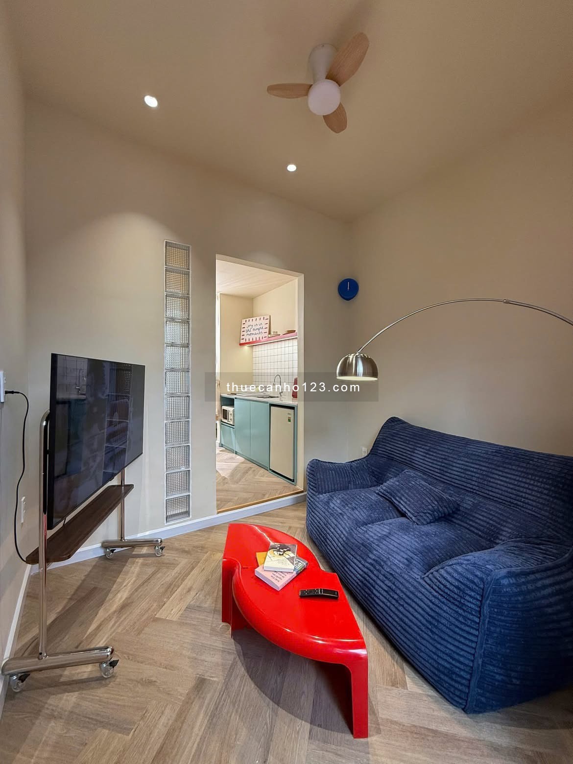 Cho thuê căn hộ Tân Bình 1PN phong cách trẻ trung gần Sân bay TSN ,Etown ,K300