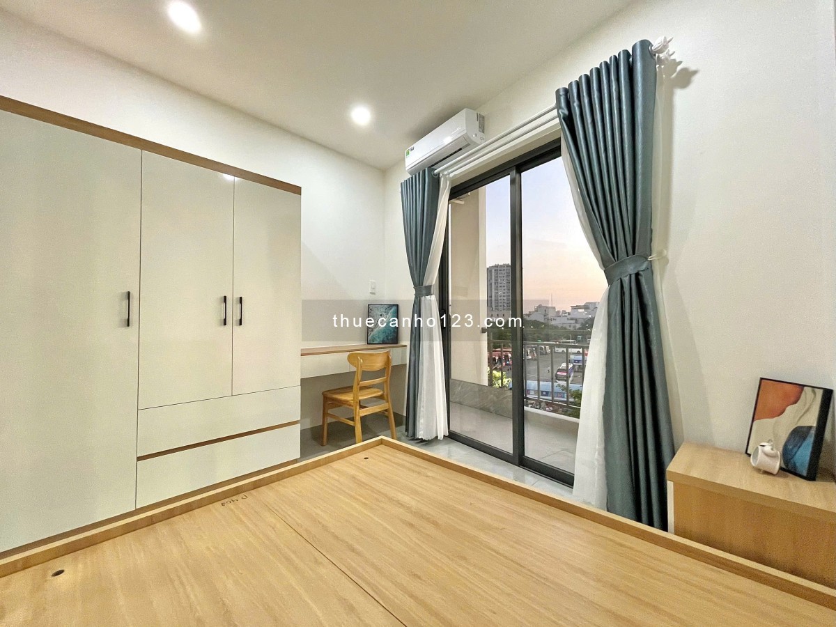 Cho Thuê Căn Hộ Mới 100% nằm ngay Trung Tâm Bình Thạnh gần Ngã Tư Hàng Xanh thuận tiện qua Q1,2,3,10