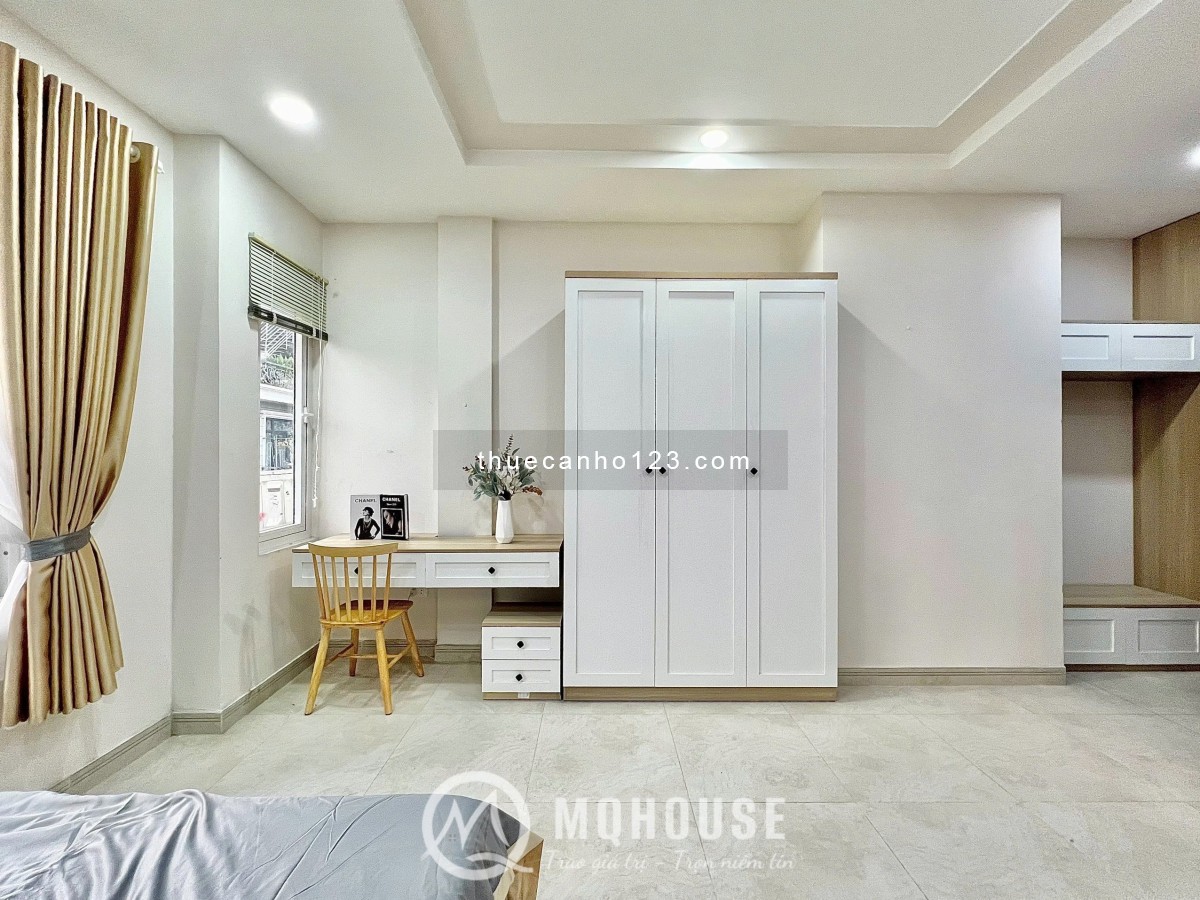 Căn hộ 1pn ban công máy giặt riêng gần cv hoàng văn thụ sân bay tân sơn nhất ga t3 quận tân bình