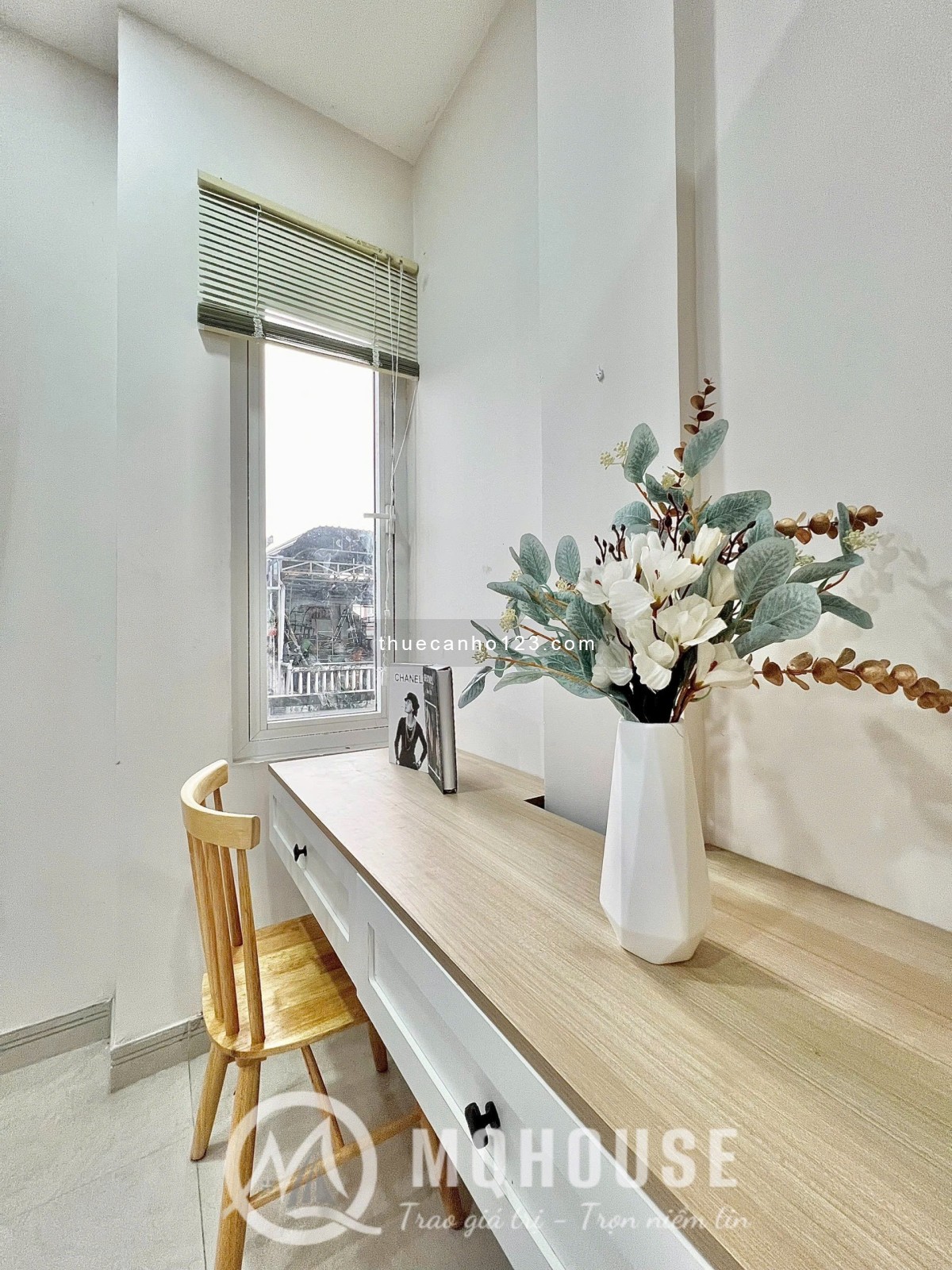 Căn hộ 1pn ban công máy giặt riêng gần cv hoàng văn thụ sân bay tân sơn nhất ga t3 quận tân bình