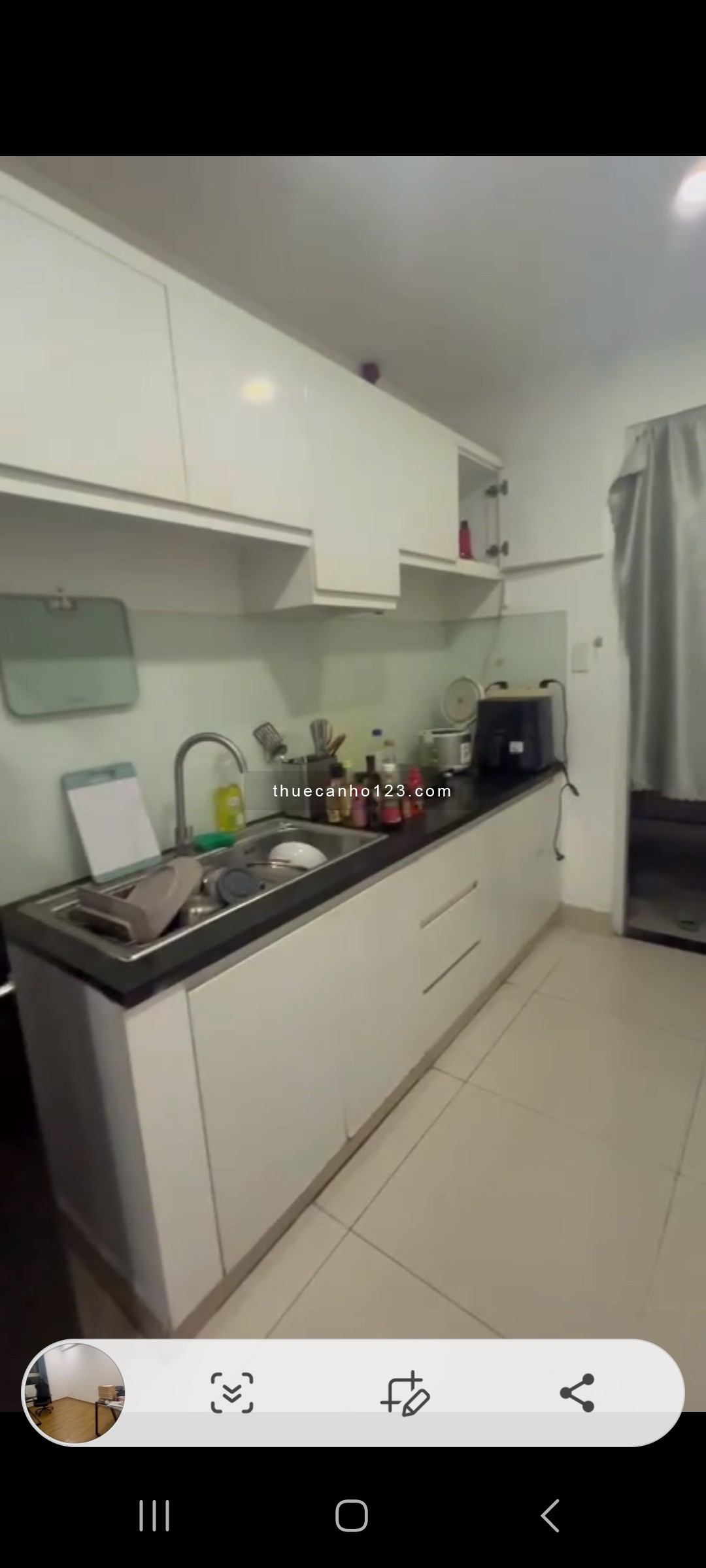 Cho thuê dài hạn căn góc 69m² chung chư Melody Âu Cơ