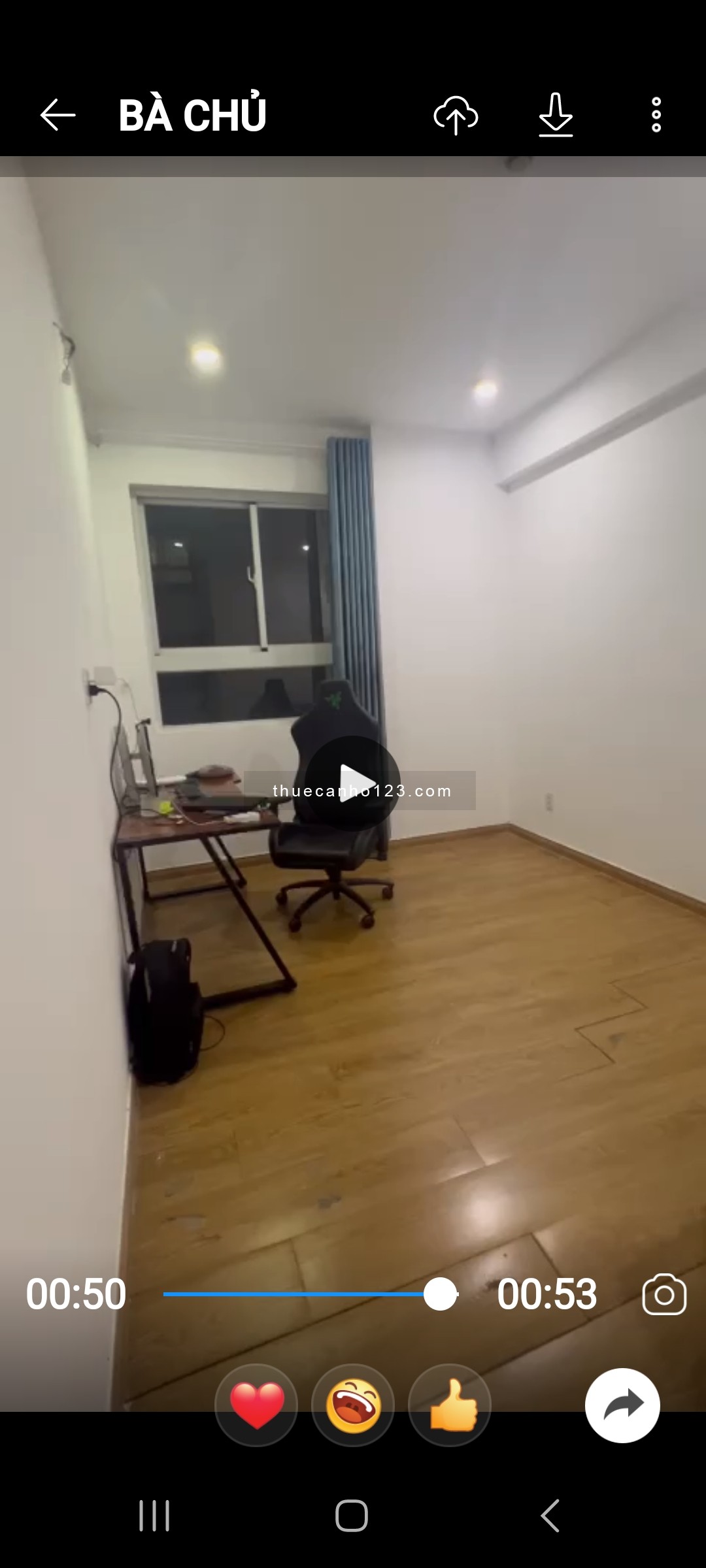 Cho thuê dài hạn căn góc 69m² chung chư Melody Âu Cơ