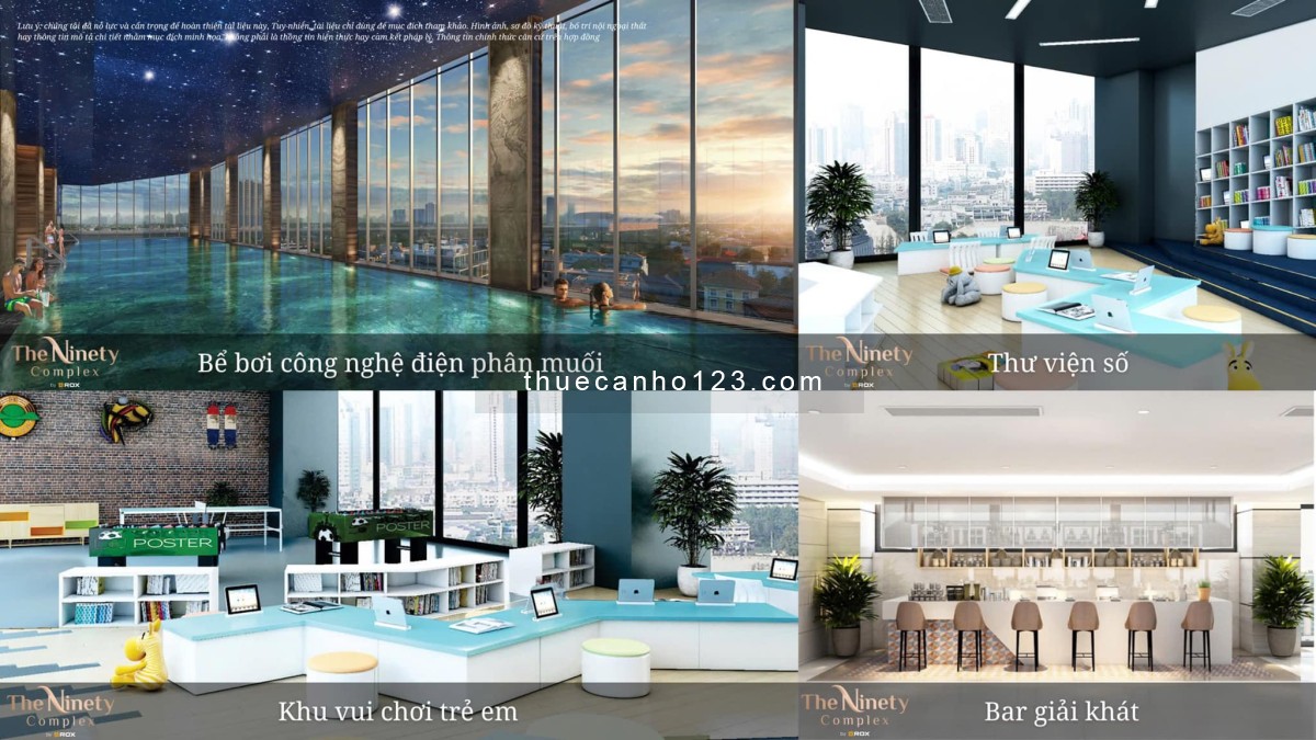 Cho thuê căn hộ khách sạn Studio The Ninety Complex – 90 Đường Láng, Đống Đa