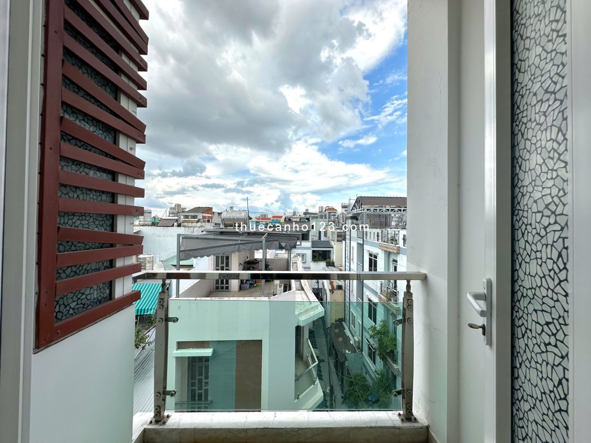 Căn hộ 1pn tách bếp máy giặt riêng full nội thất gần quận 3, ngã tư bảy hiên, bv thống nhất tân bình