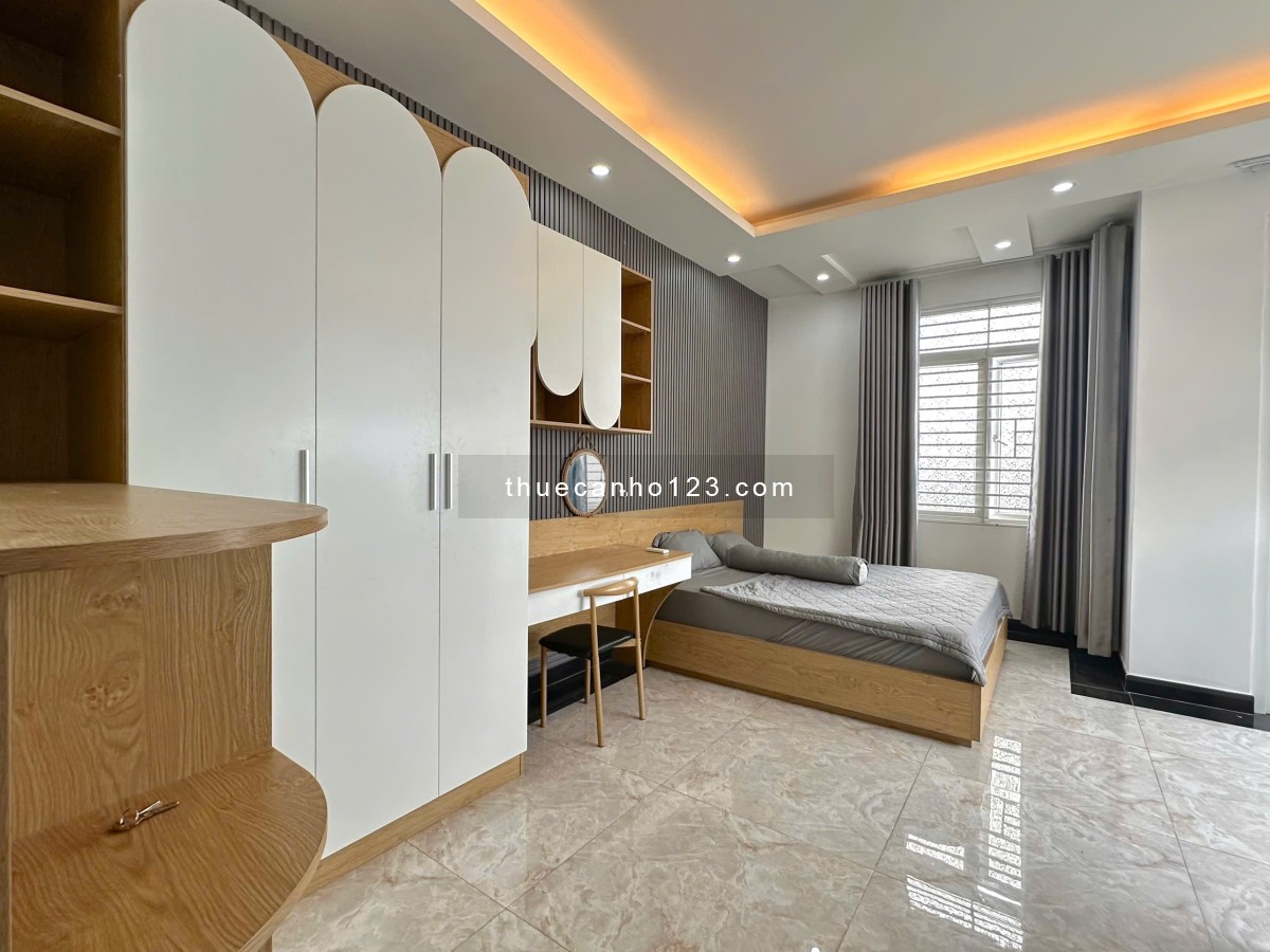 Căn hộ 1pn tách bếp máy giặt riêng full nội thất gần quận 3, ngã tư bảy hiên, bv thống nhất tân bình