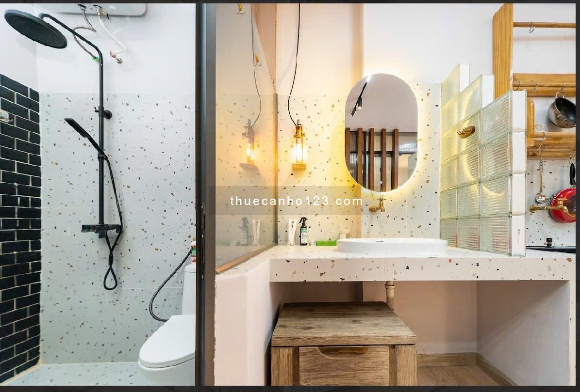 Studio ban công full nội thất gần sân bay tân sơn nhất, etown, khu k300, hoàng văn thụ quận tân bình