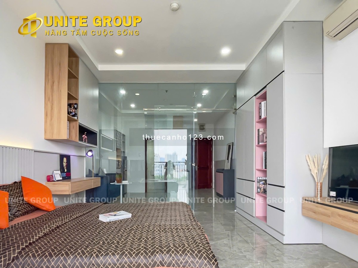  [Căn hộ studio FULL NỘI THẤT – Ban công cực thoáng – Trần Xuân Soạn Q7 – Sát RMIT & Lotte Mart]