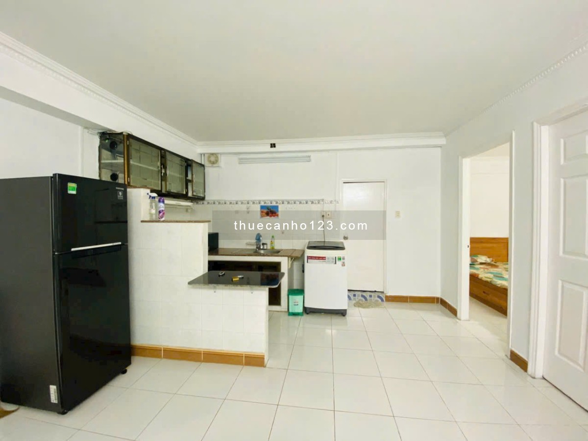 Căn Hộ 2p ngủ ở Trương Quyền, P6, Quận 3 có đủ nội thất giá 11tr