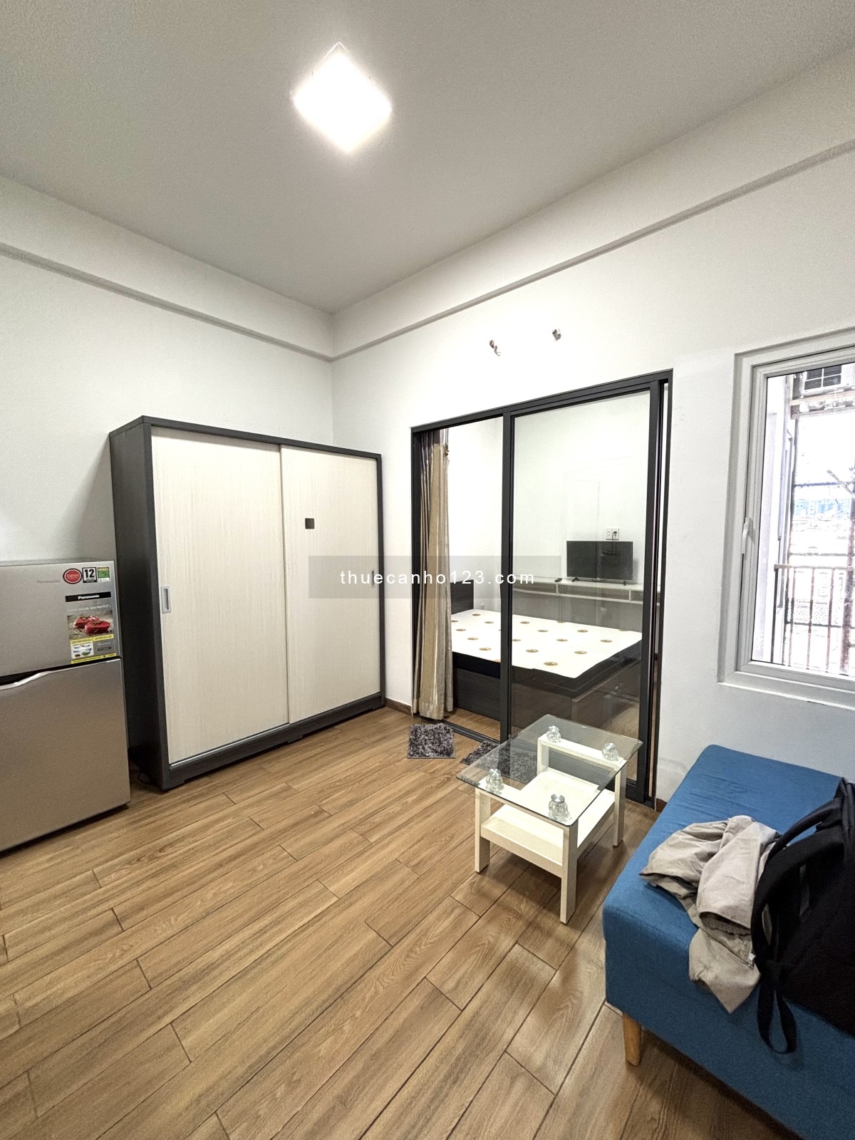 Cho thuê căn hộ 1 Phòng ngủ Ban công thoáng mát Q4 gần ĐH Luật, ĐH Nguyễn Tất Thành, cầu Tân Thuận