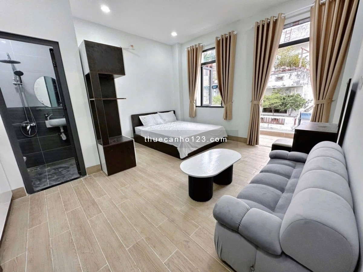 CHO THUÊ CĂN HỘ DỊCH VỤ 40m2 BAN CÔNG TẠI NGUYỄN TRUNG TRỰC Q.BÌNH THẠNH DỰ ÁN HOT