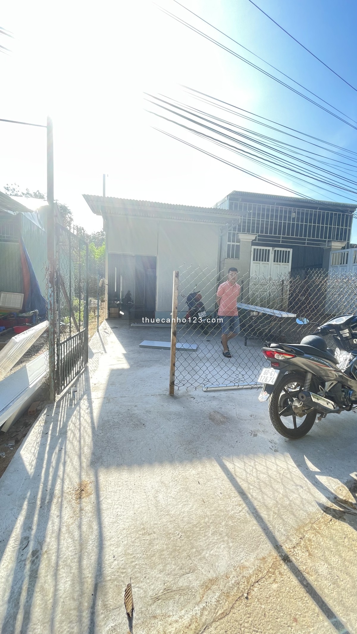 Cho thuê nhà vườn nguyên căn - vừa ở vừa kinh doanh-2 phòng ngủ 2 wc gần sân bay Long Thành