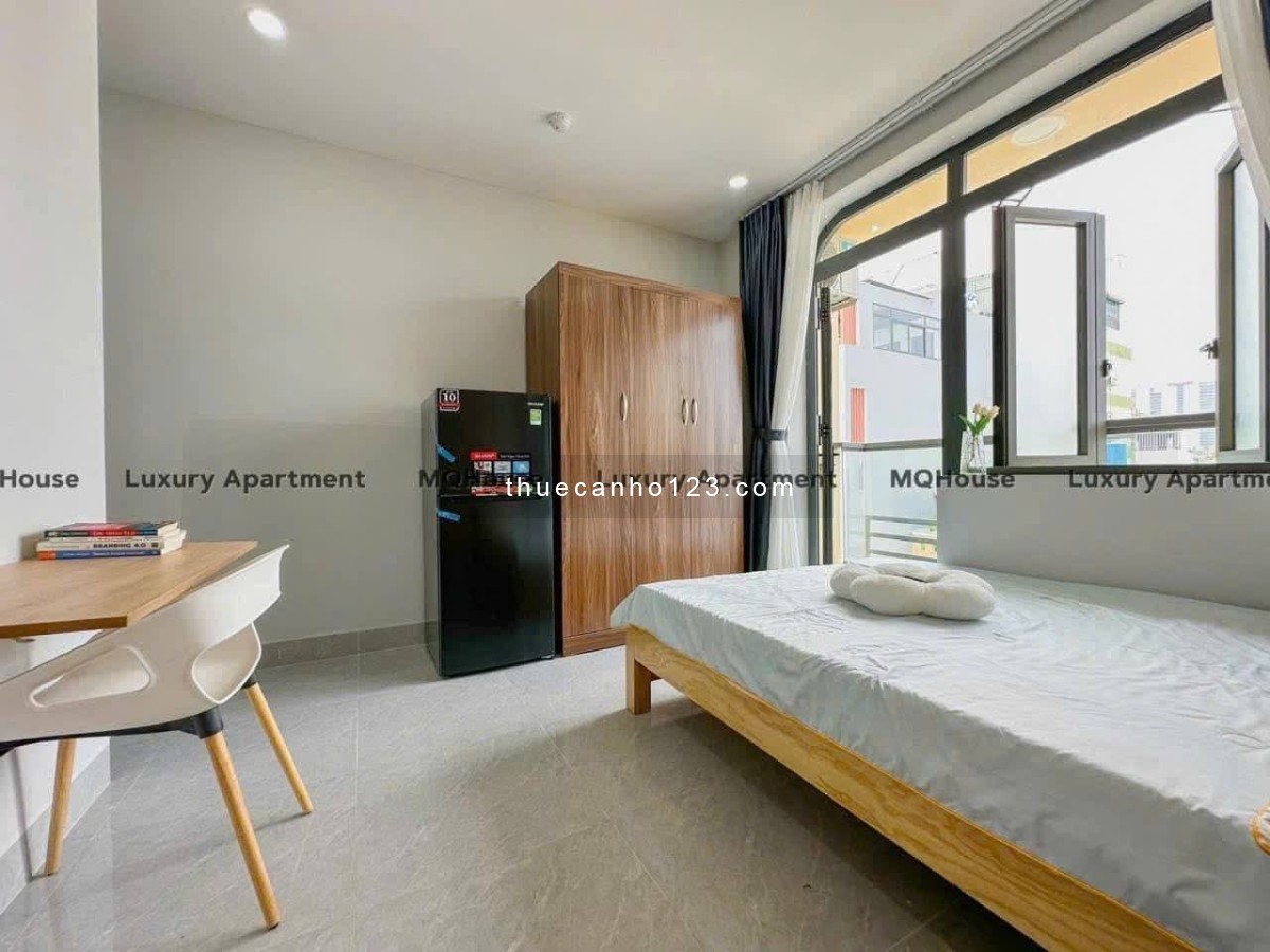 Cho thuê căn hộ mini full nội thất, balcon gần ĐH sài gòn, UEH, chợ Chí Hoà Quận 10