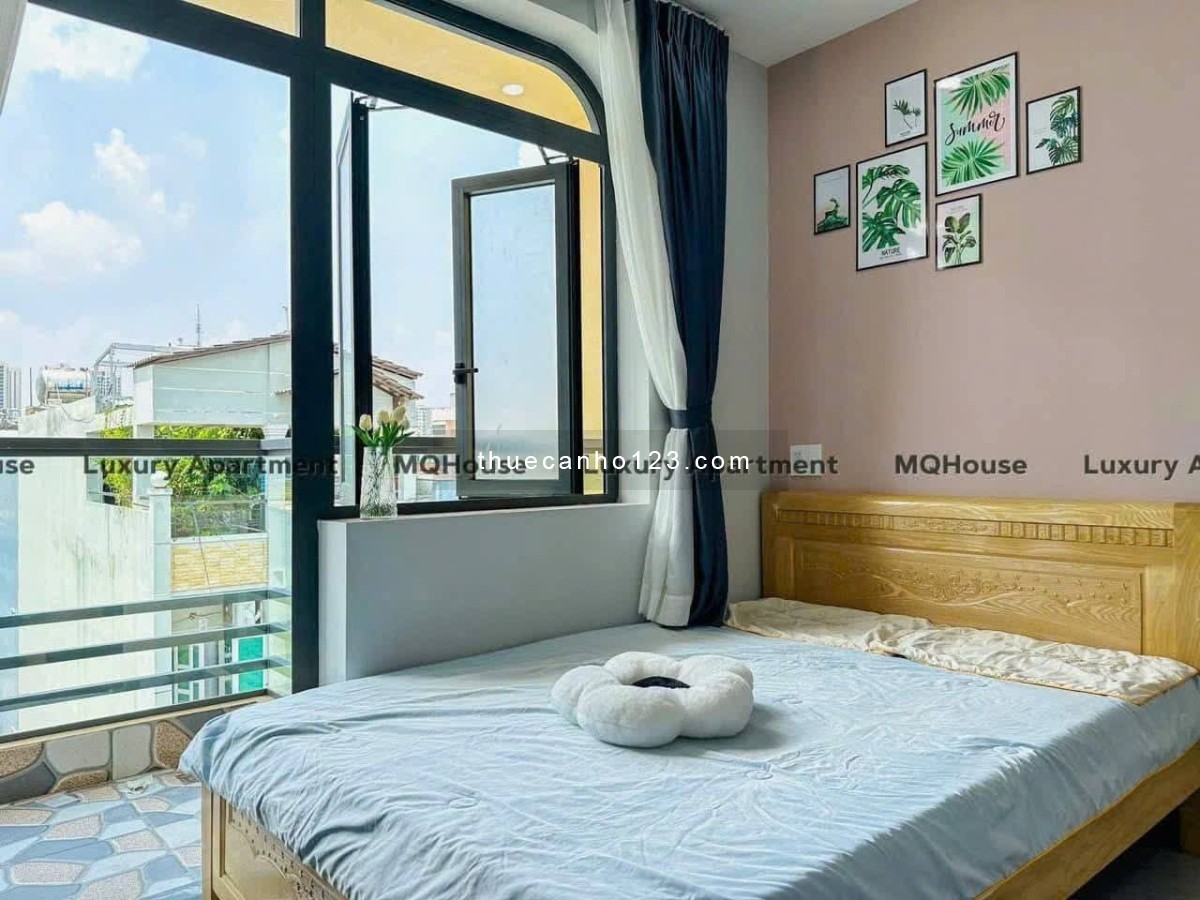 Cho thuê căn hộ mini full nội thất, balcon gần ĐH sài gòn, UEH, chợ Chí Hoà Quận 10