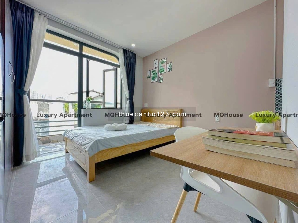 Cho thuê căn hộ mini full nội thất, balcon gần ĐH sài gòn, UEH, chợ Chí Hoà Quận 10