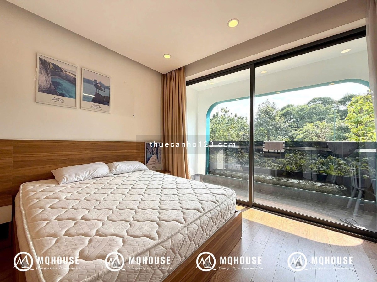 Cho thuê căn hộ 1 Phòng ngủ 50m2 ban công full nội thất gần công viên Gia Định Tân Bình