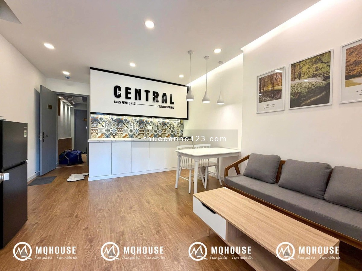 Cho thuê căn hộ 1 Phòng ngủ 50m2 ban công full nội thất gần công viên Gia Định Tân Bình