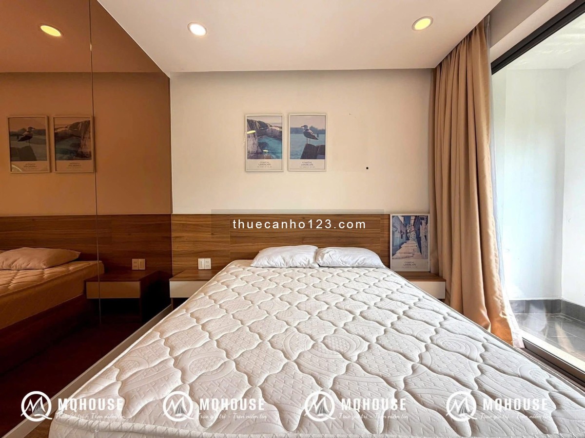 Cho thuê căn hộ 1 Phòng ngủ 50m2 ban công full nội thất gần công viên Gia Định Tân Bình