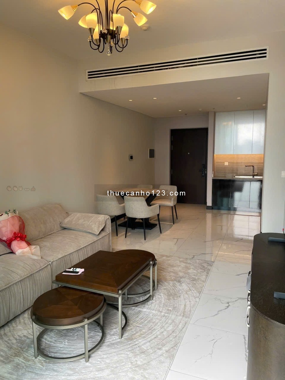 Cho thuê căn hộ 1 phòng ngủ Empire City Thủ Thiêm