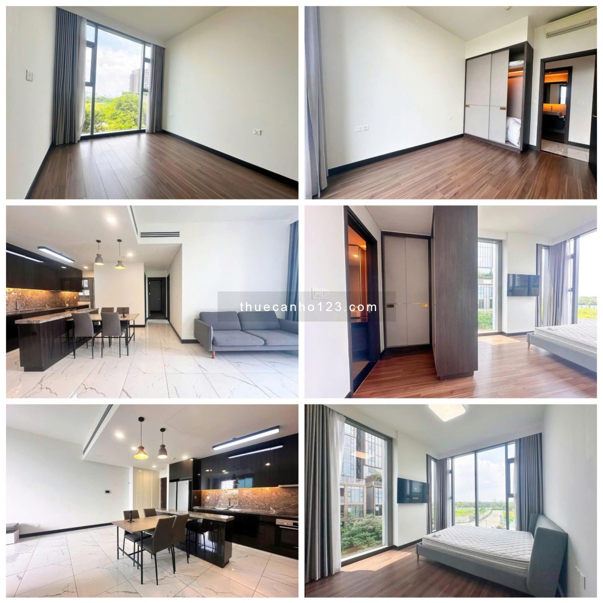 Corner Unit 2BR For Rent - Empire City Thủ Thiêm