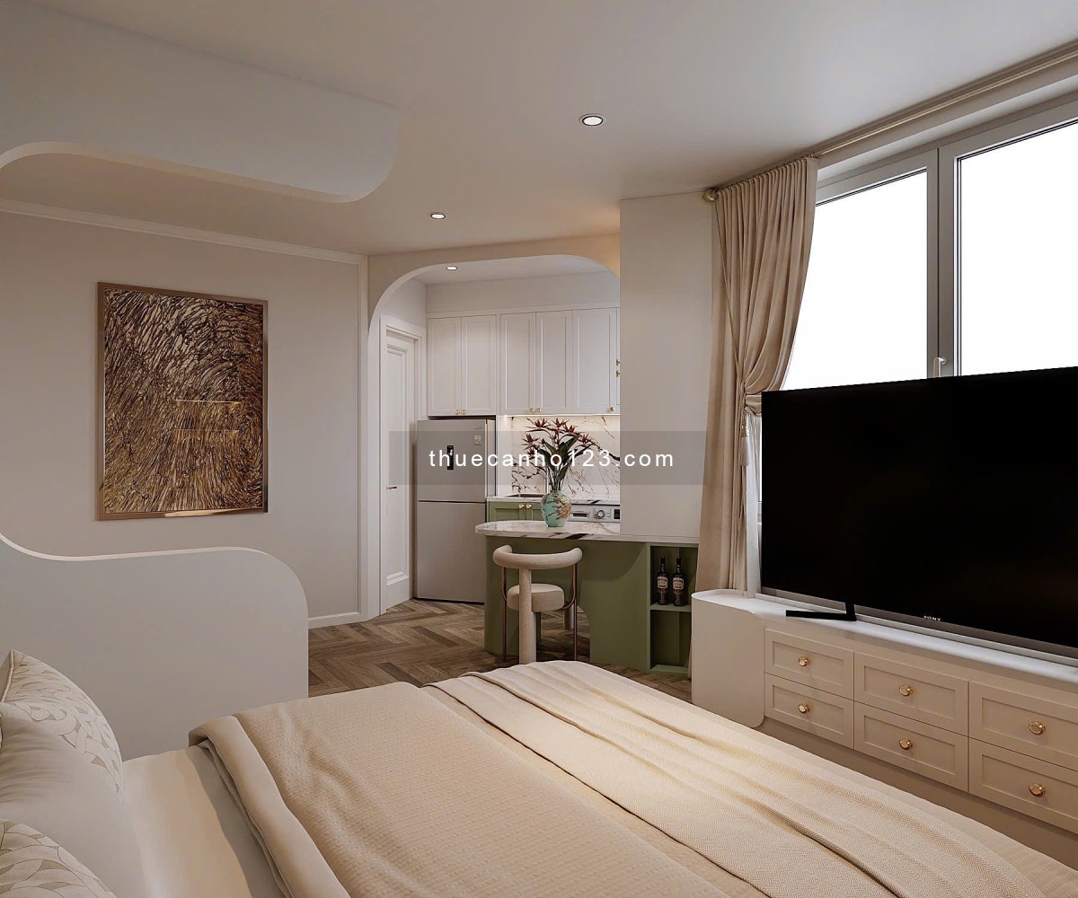 Cho thuê căn hộ studio Tân Bình gần sân bay Tân Sơn Nhất ,Etown, Vincom