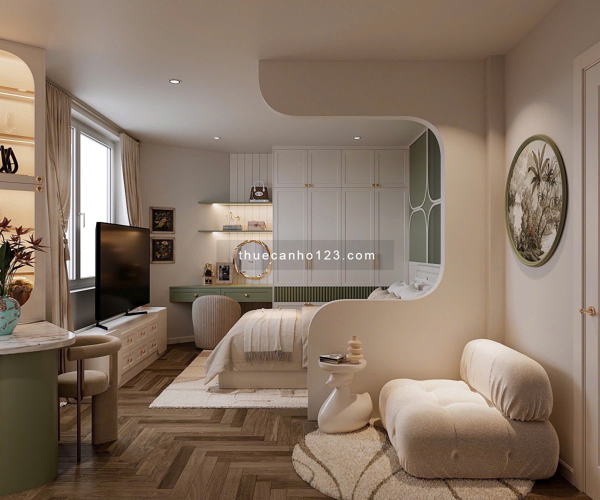 Cho thuê căn hộ studio Tân Bình gần sân bay Tân Sơn Nhất ,Etown, Vincom