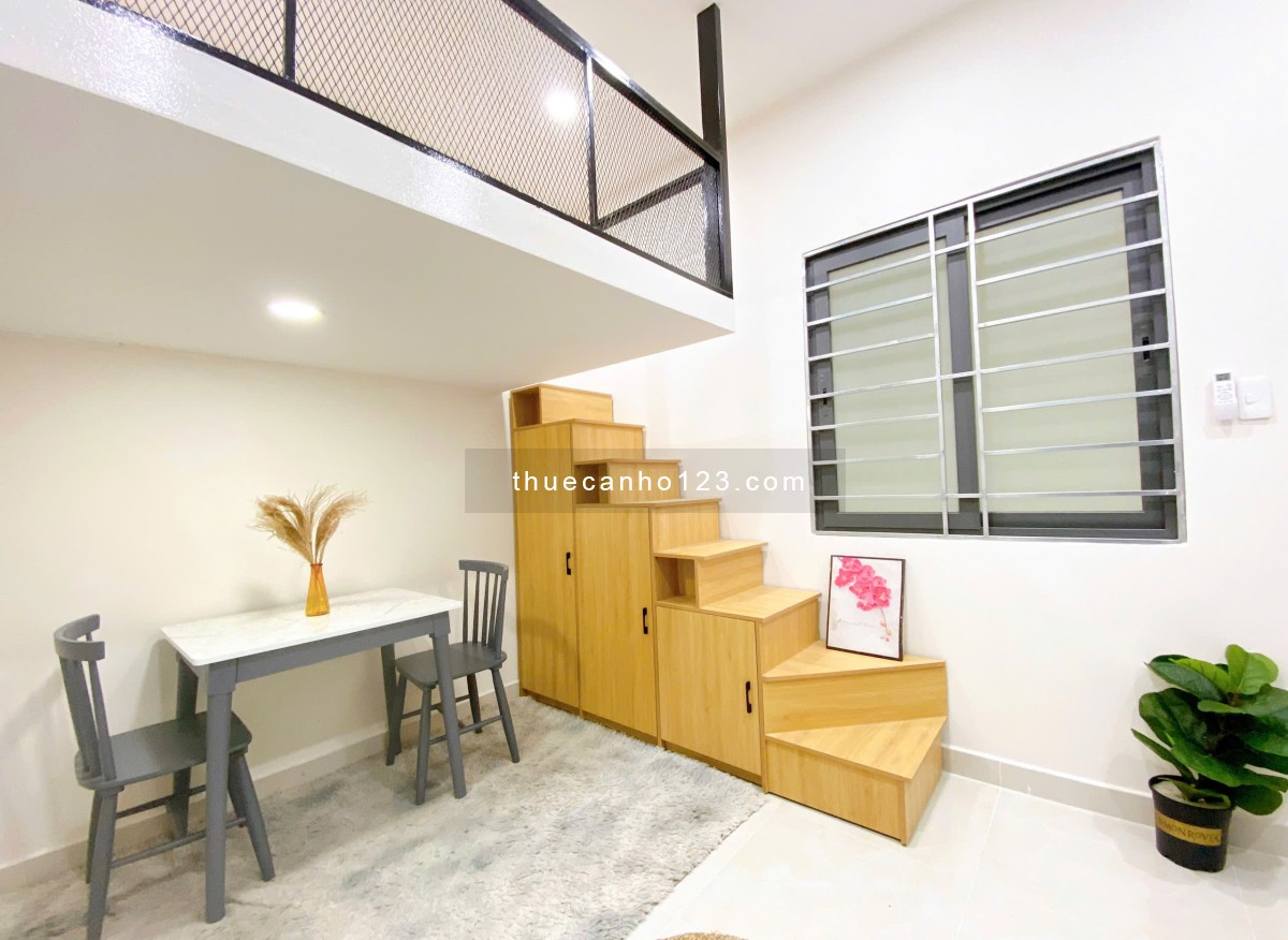 CHO THUÊ CĂN HỘ DUPLEX FULL NỘI THẤT GẦN ĐẠI HỌC VĂN HIẾN NGAY QUẬN TÂN BÌNH