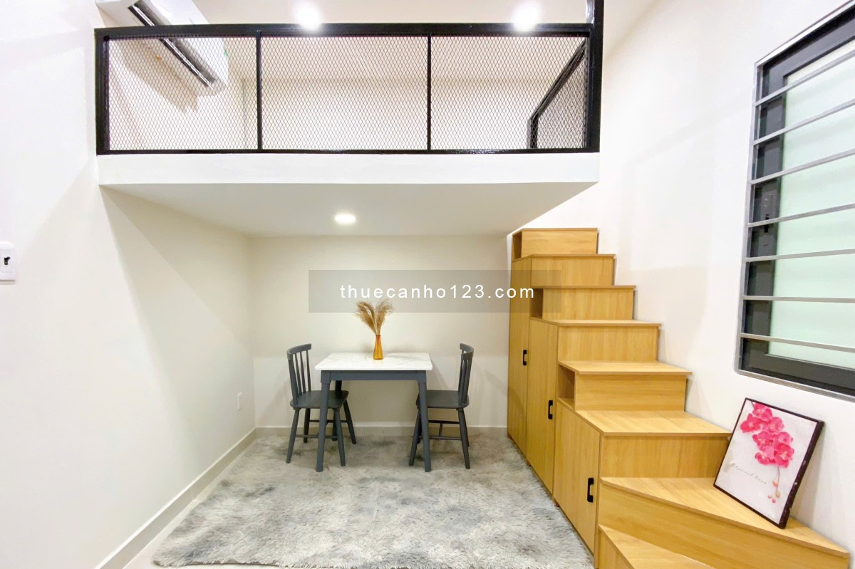 CHO THUÊ CĂN HỘ DUPLEX FULL NỘI THẤT GẦN ĐẠI HỌC VĂN HIẾN NGAY QUẬN TÂN BÌNH