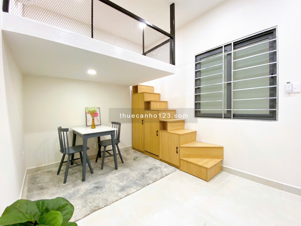 CHO THUÊ CĂN HỘ DUPLEX FULL NỘI THẤT GẦN ĐẠI HỌC VĂN HIẾN NGAY QUẬN TÂN BÌNH