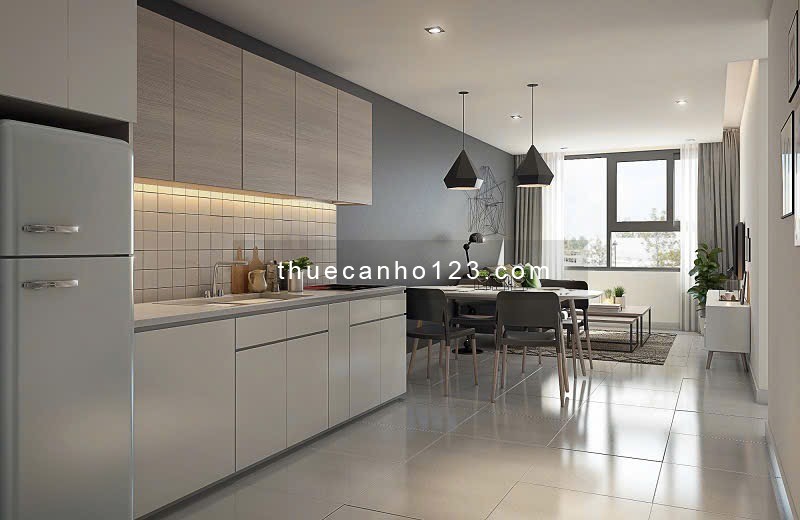 Cho thuê căn hộ cao cấp 2 phòng ngủ, nội thất hiện đại cao cấp