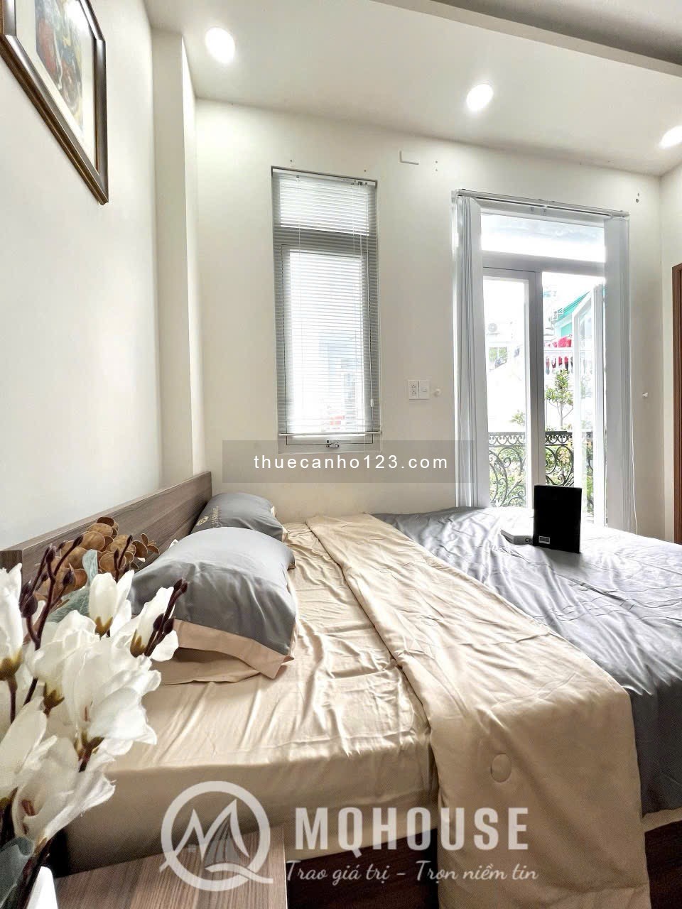 Căn hộ 1pn ban công, full nội thất gần sân bay, ga t3, cv hoàng văn thụ quận tân bình