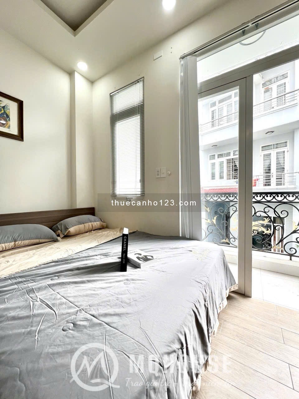 Căn hộ 1pn ban công, full nội thất gần sân bay, ga t3, cv hoàng văn thụ quận tân bình