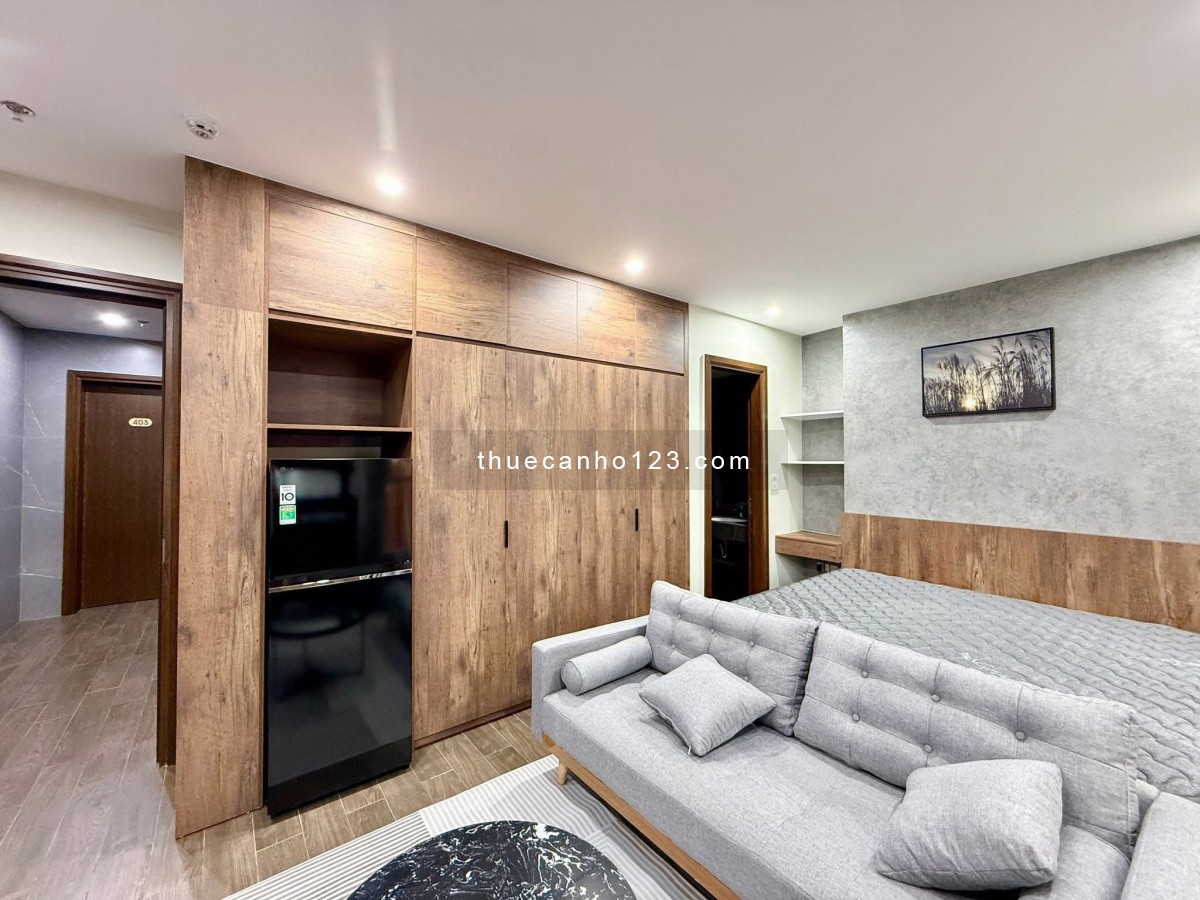 Studio ban công full nội thất gần sân bay, cv hoàng văn thụ, khu k300, quận tân bình