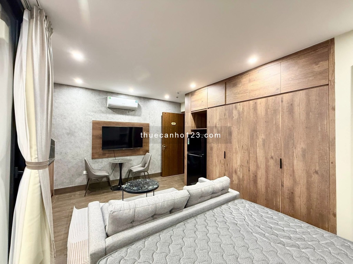 Studio ban công full nội thất gần sân bay, cv hoàng văn thụ, khu k300, quận tân bình