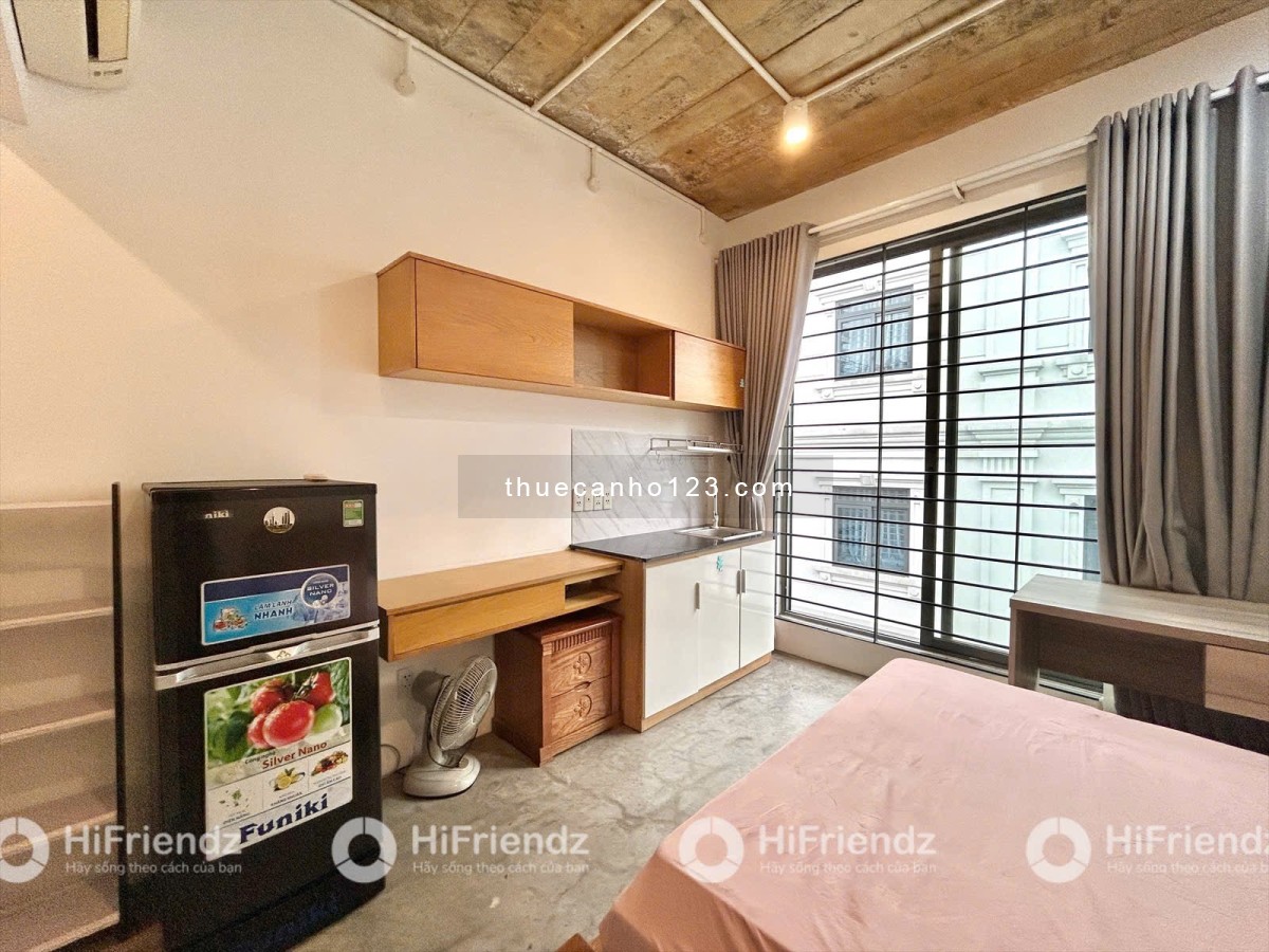 Studio cửa sổ lớn rộng 40m2 full nội thất gần sân bay, etown, lăng cha cả trung tâm quận tân bình