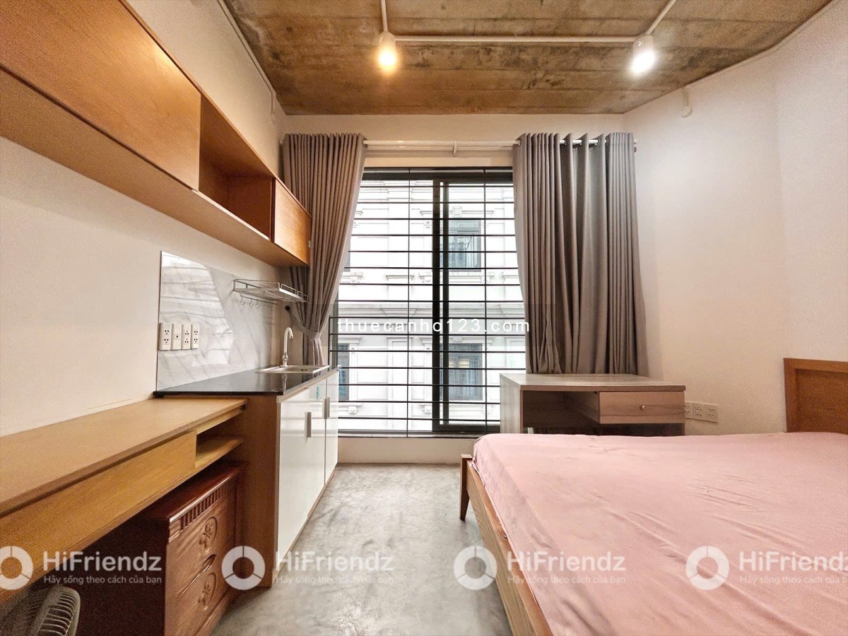 Studio cửa sổ lớn rộng 40m2 full nội thất gần sân bay, etown, lăng cha cả trung tâm quận tân bình
