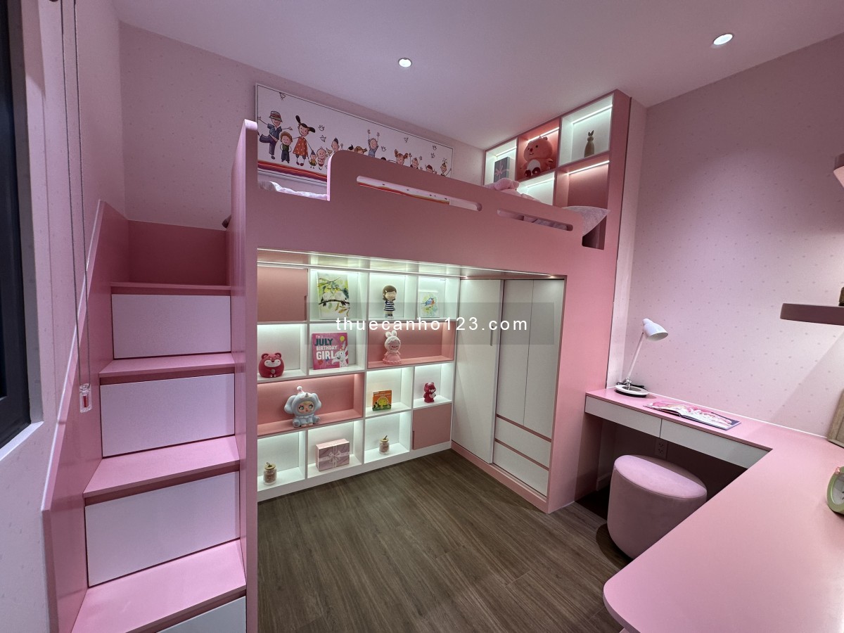 Căn hộ 2PN 60m2 Bcons City - Emerald - Green Topaz Thống Nhất, Đông Hòa, Dĩ An. Full NT cao cấp 7Tr