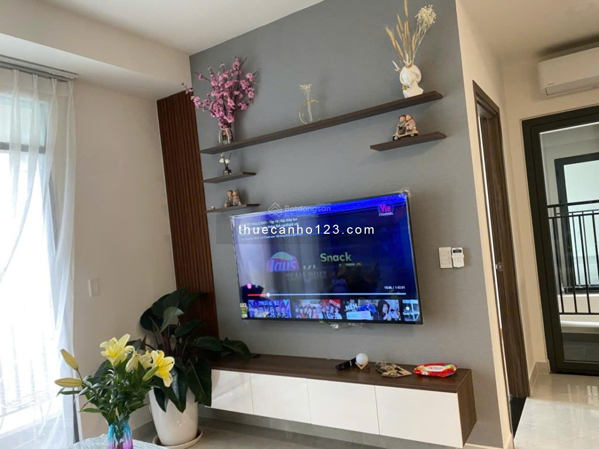 Cho thuê căn hộ Moonlight Parkview, Q Bình Tân - 2 phòng ngủ – 2 WC – bếp riêng thoáng