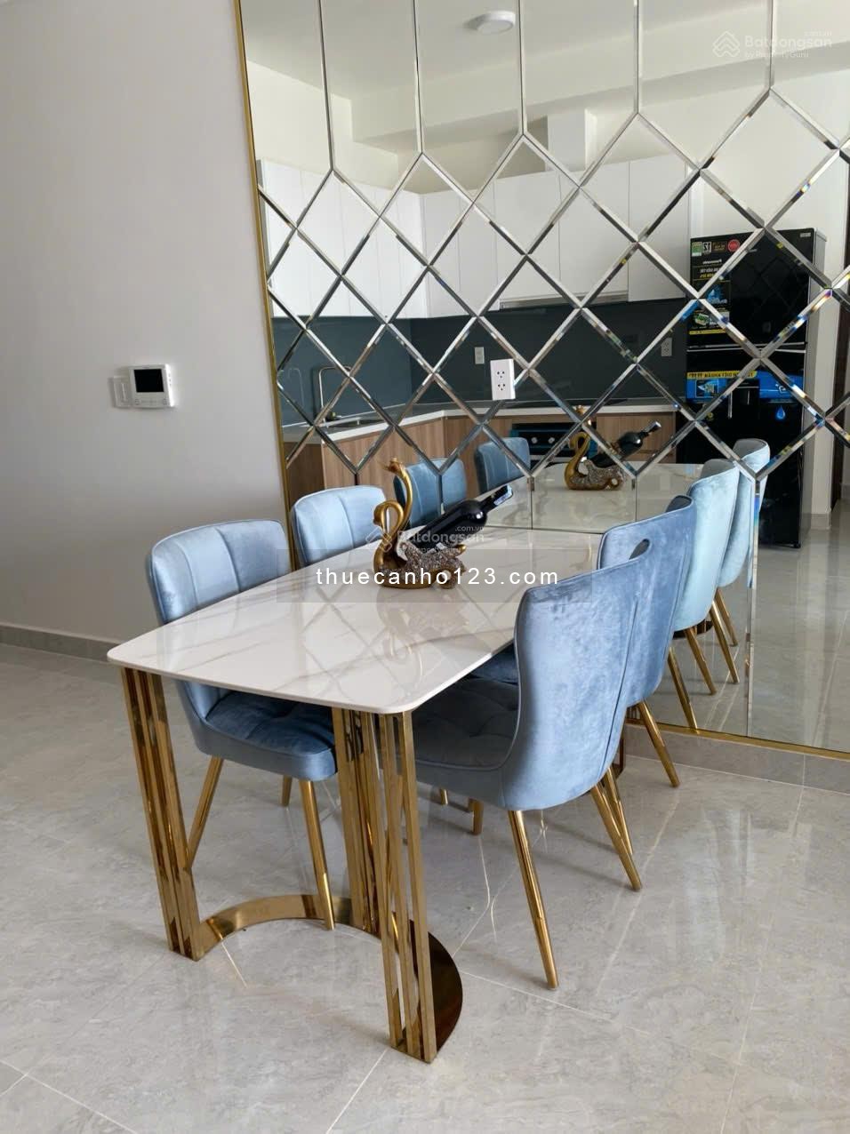 Cho thuê căn hộ Moonlight Parkview, Q Bình Tân - 2 phòng ngủ – 2 WC – bếp riêng thoáng